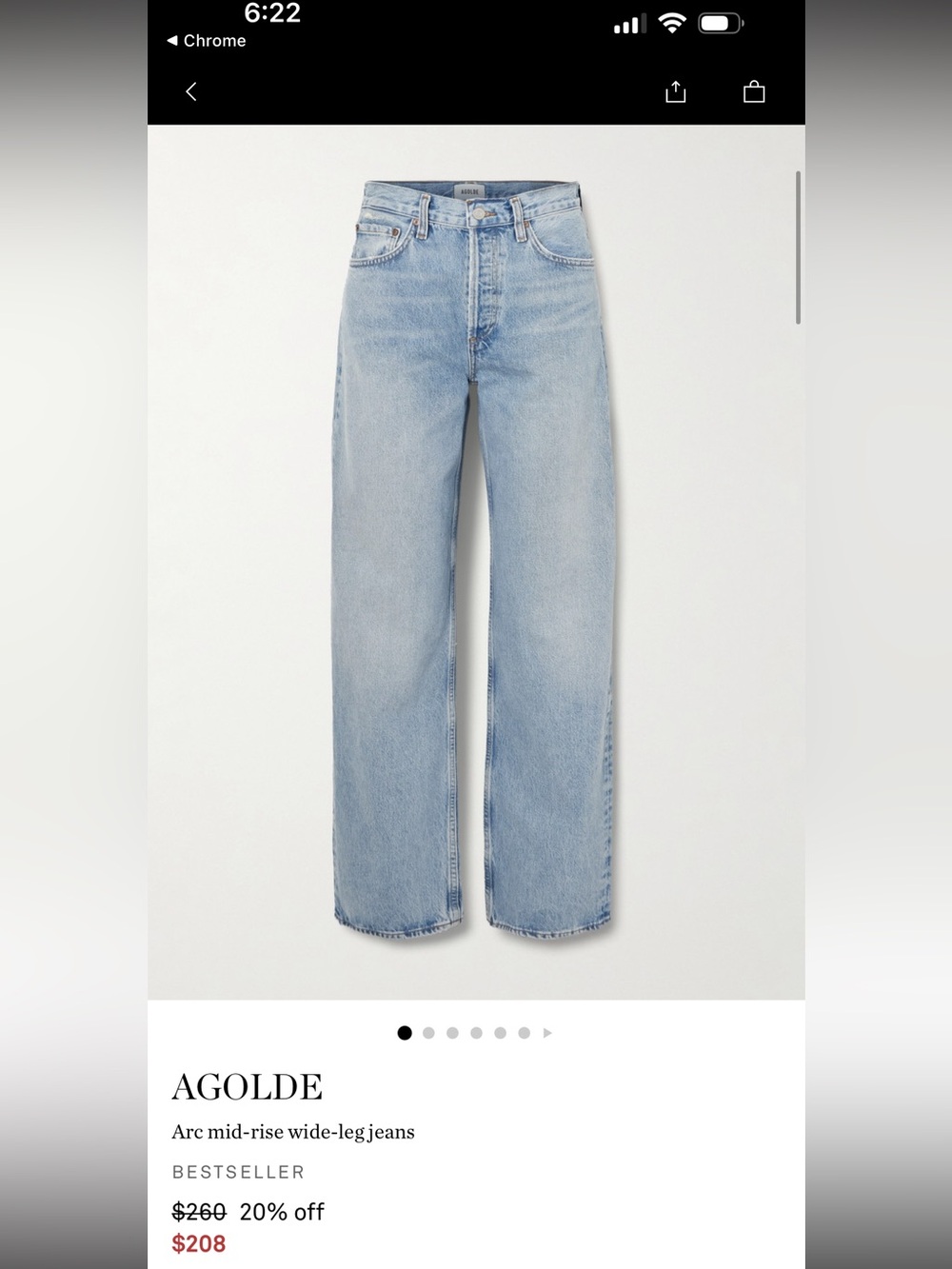 Agolde size 26